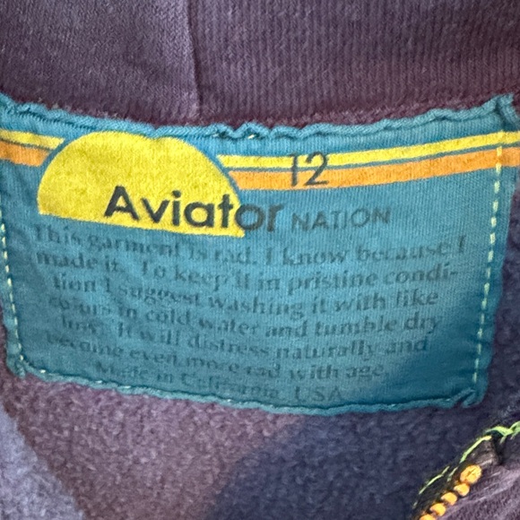 Aviator Nation Purple Garment - Picture 2 of 6